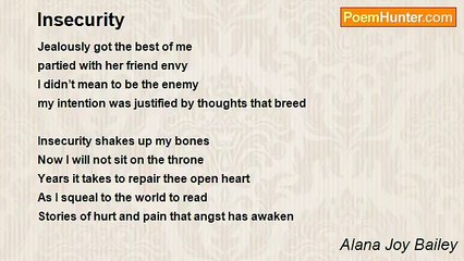 Alana Joy Bailey - Insecurity