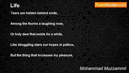 Mohammad Muzzammil - Life