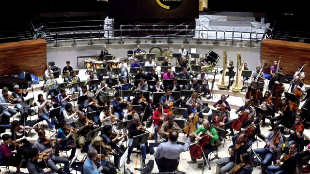 Premières notes dans l'Auditorium de la Maison de la radio