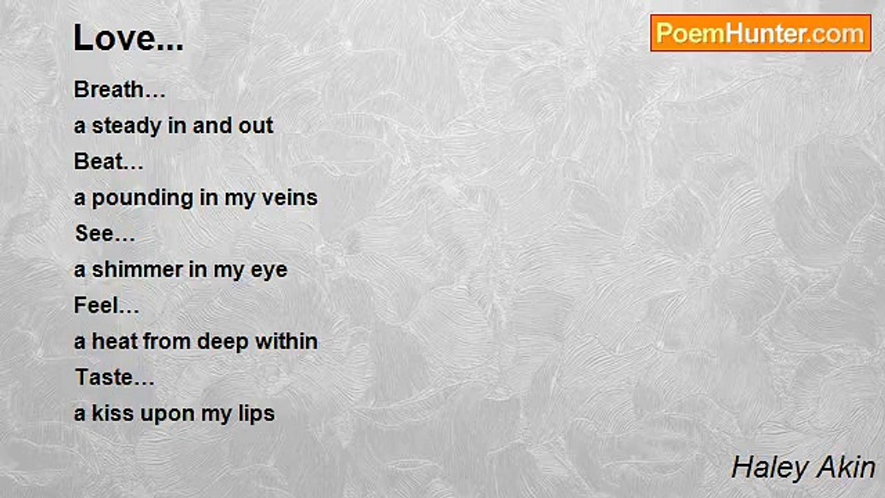 Haley Akin - Love...