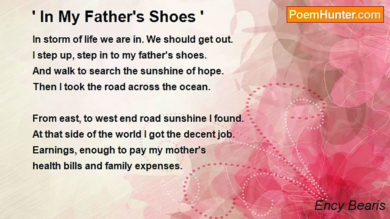 Ency Bearis - ' In My Father's Shoes '