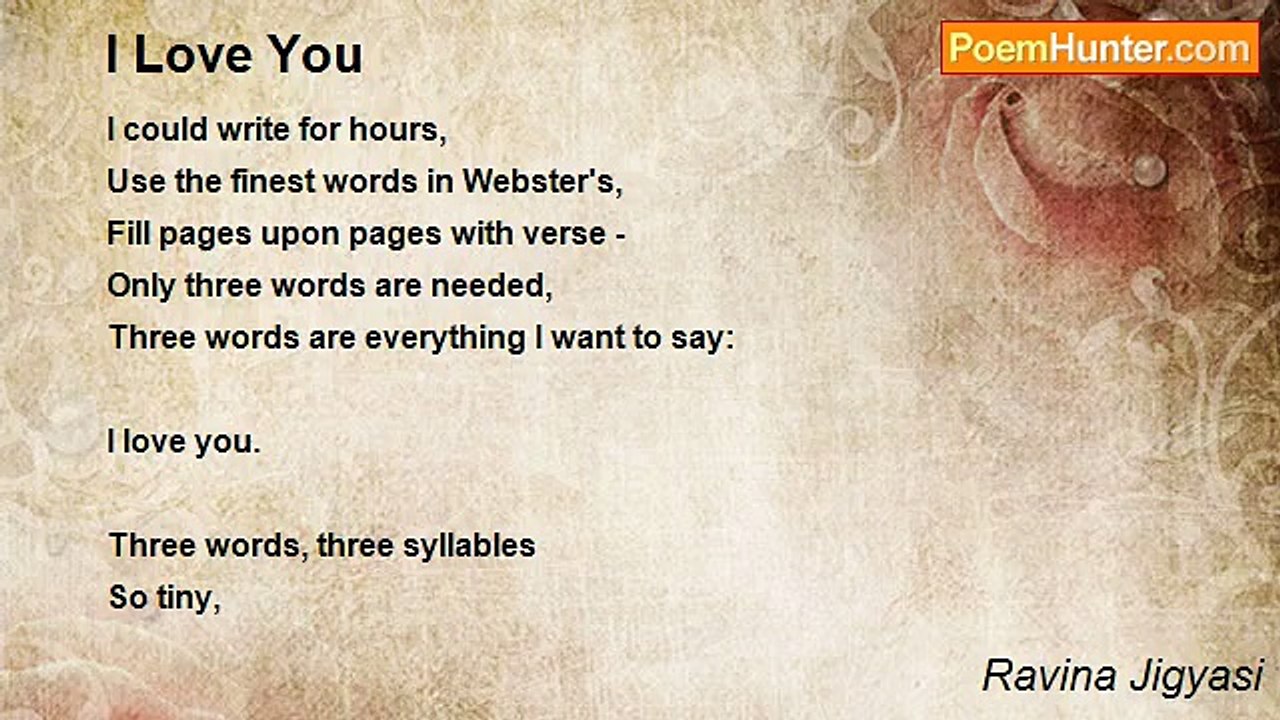 Ravina Jigyasi - I Love You