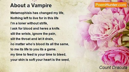 Count Dracula - About a Vampire