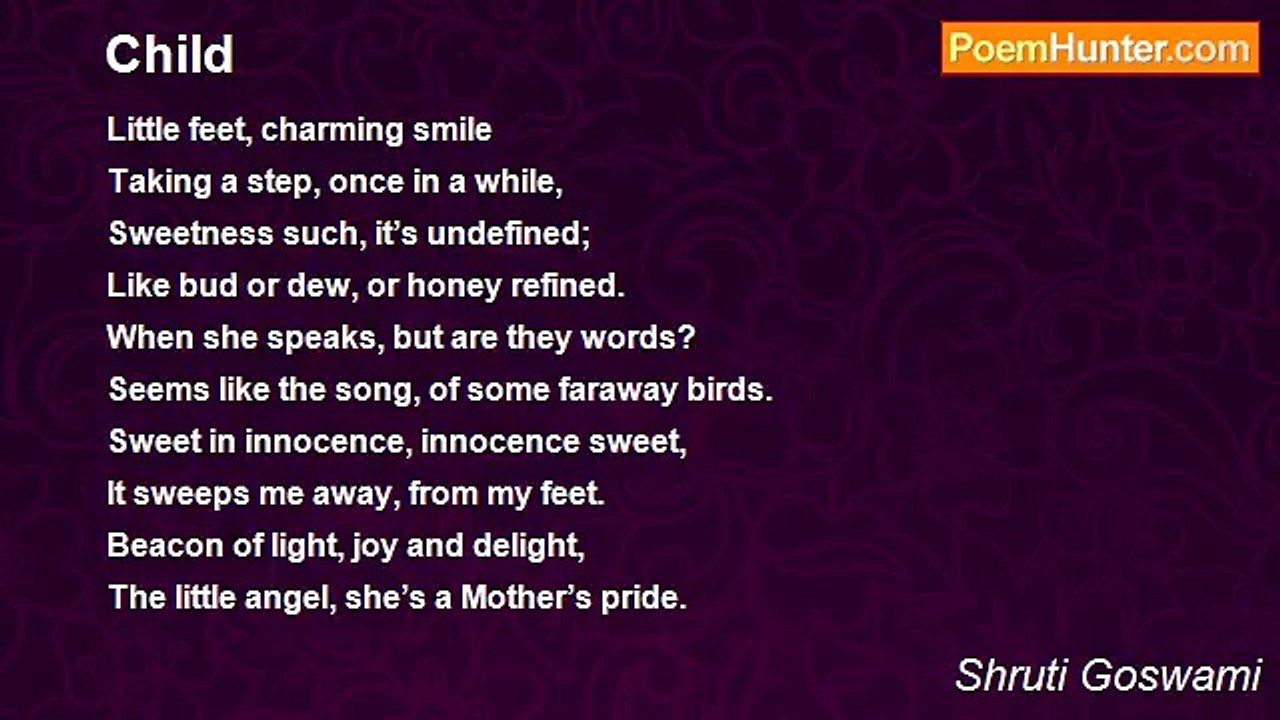 Shruti Goswami - Child