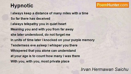 Irvan Hermawan Saichu - Hypnotic