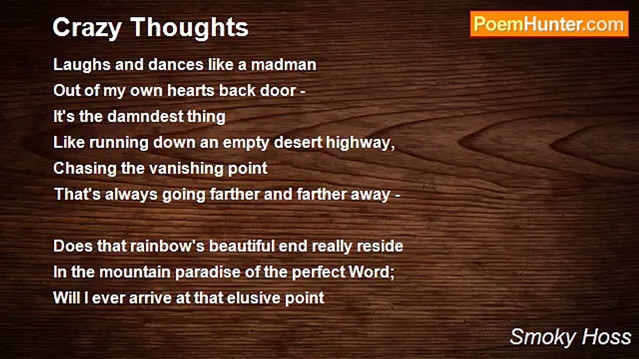 Smoky Hoss - Crazy Thoughts