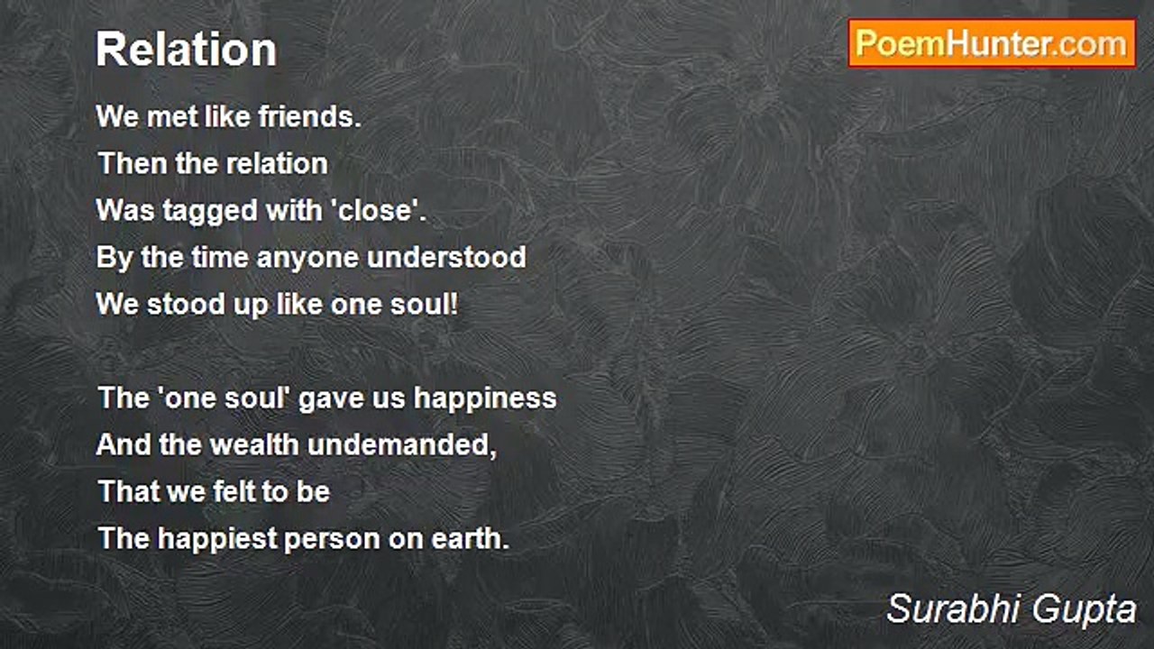 Surabhi Gupta - Relation