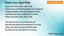 Mark Hopwood - Walk Your Own Path