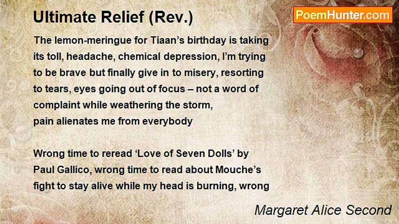 Margaret Alice Second - Ultimate Relief (Rev.)