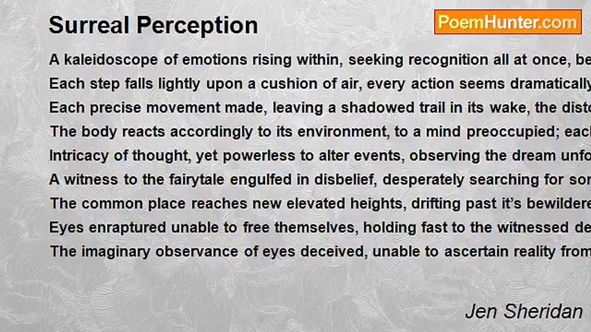 ⁣Jen Sheridan - Surreal Perception