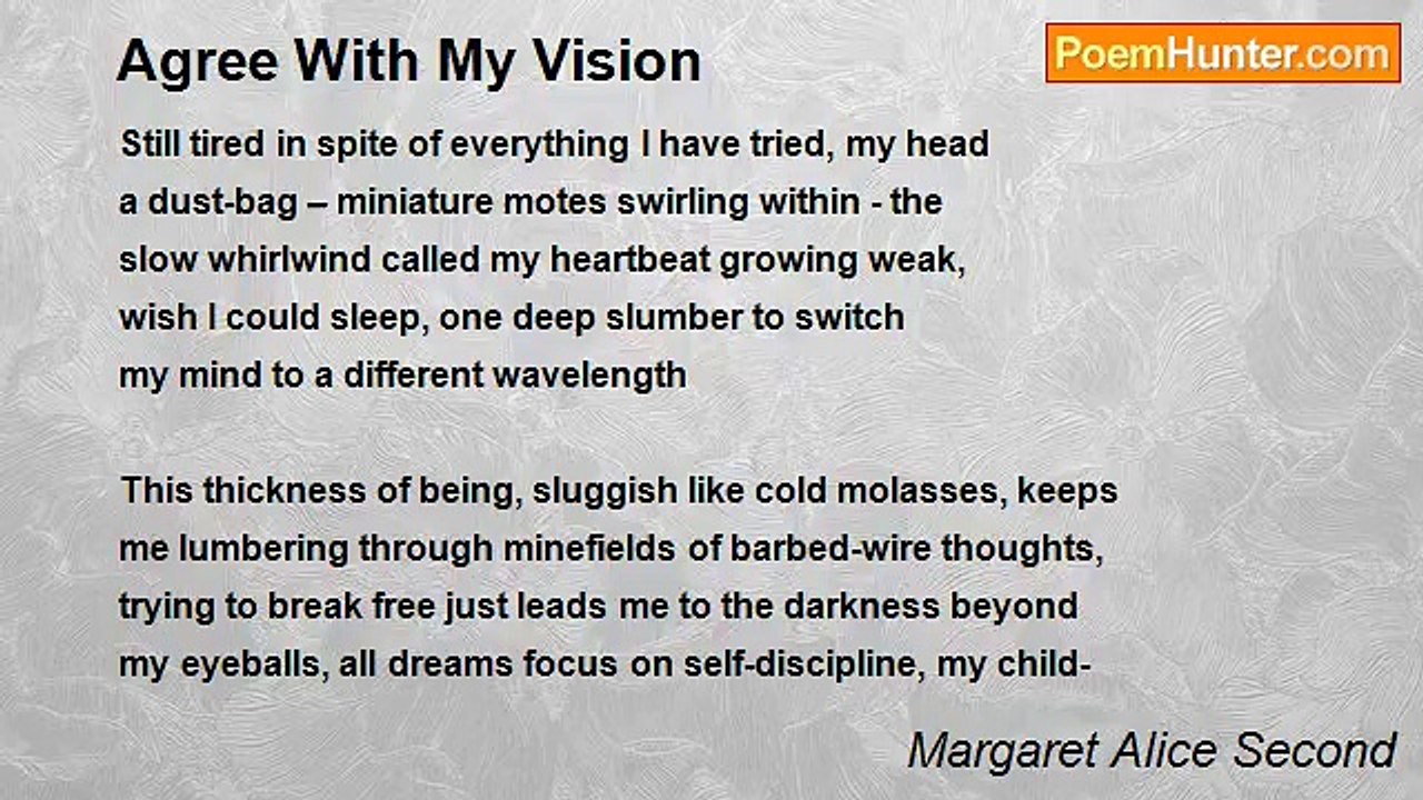 Margaret Alice Second - Agree With My Vision