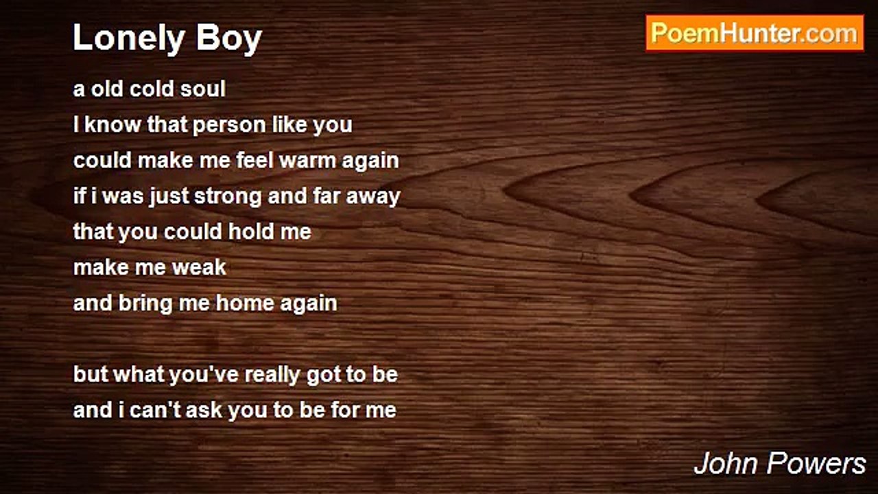 John Powers - Lonely Boy