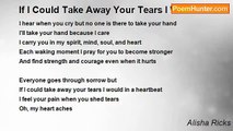 Alisha Ricks - If I Could Take Away Your Tears I Would