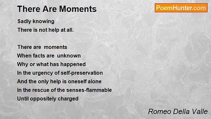 Romeo Della Valle - There Are Moments