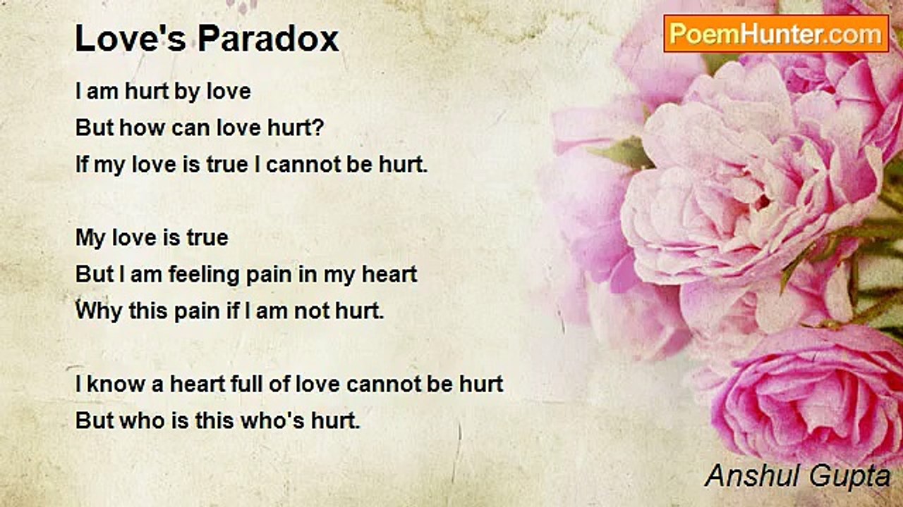 Anshul Gupta - Love's Paradox