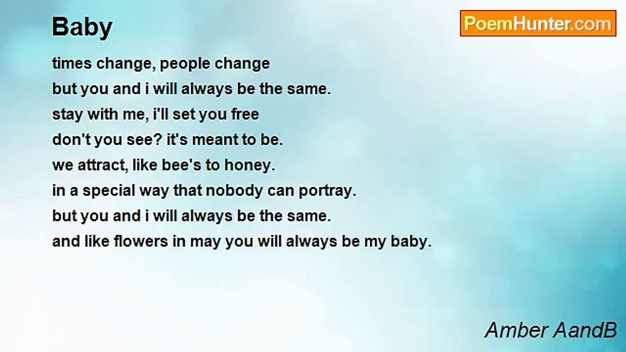 Amber AandB - Baby