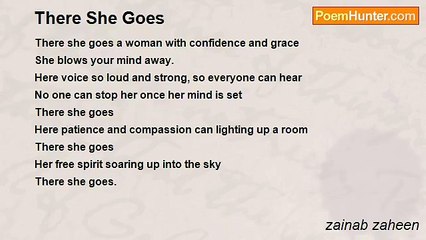 zainab zaheen - There She Goes