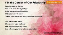 Seema Chowdhury - In the Garden of Our Friendship