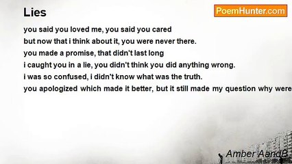 Amber AandB - Lies