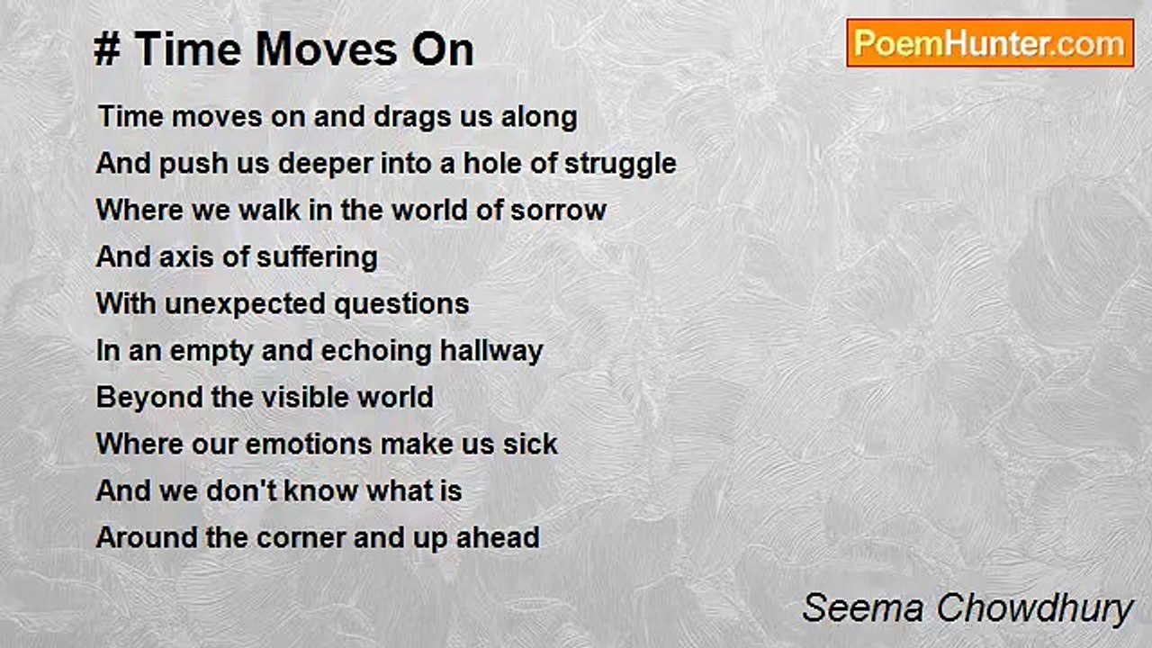 Seema Chowdhury - Time Moves On