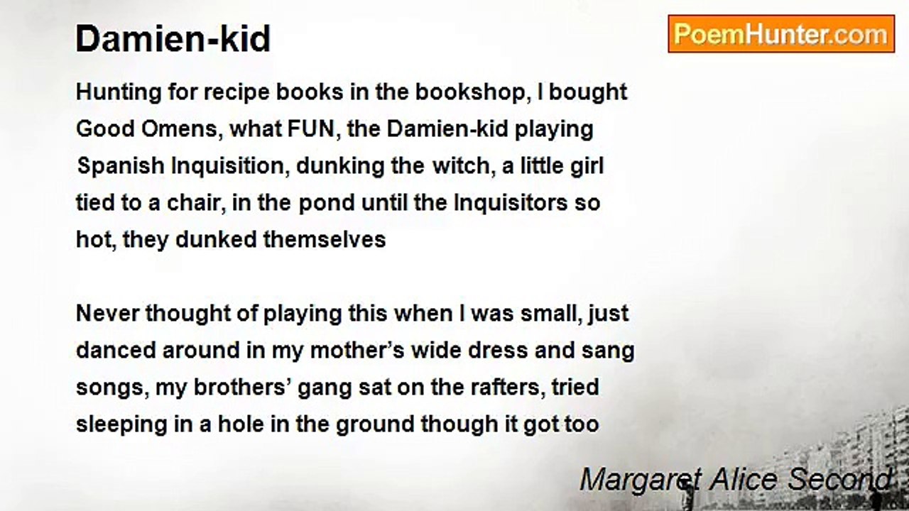 Margaret Alice Second - Damien-kid