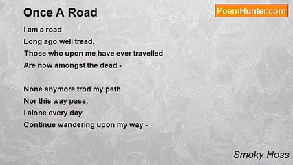 Smoky Hoss - Once A Road