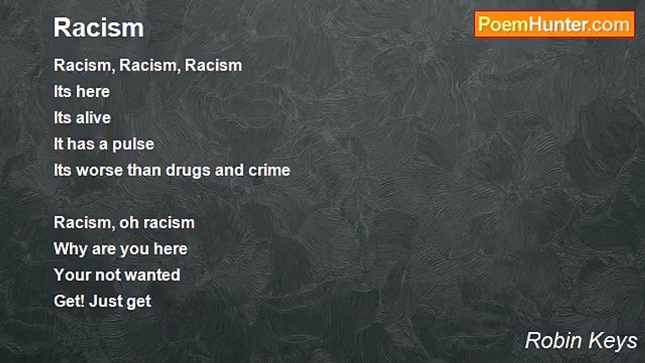 Robin Keys - Racism