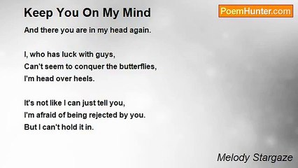 Melody Stargaze - Keep You On My Mind