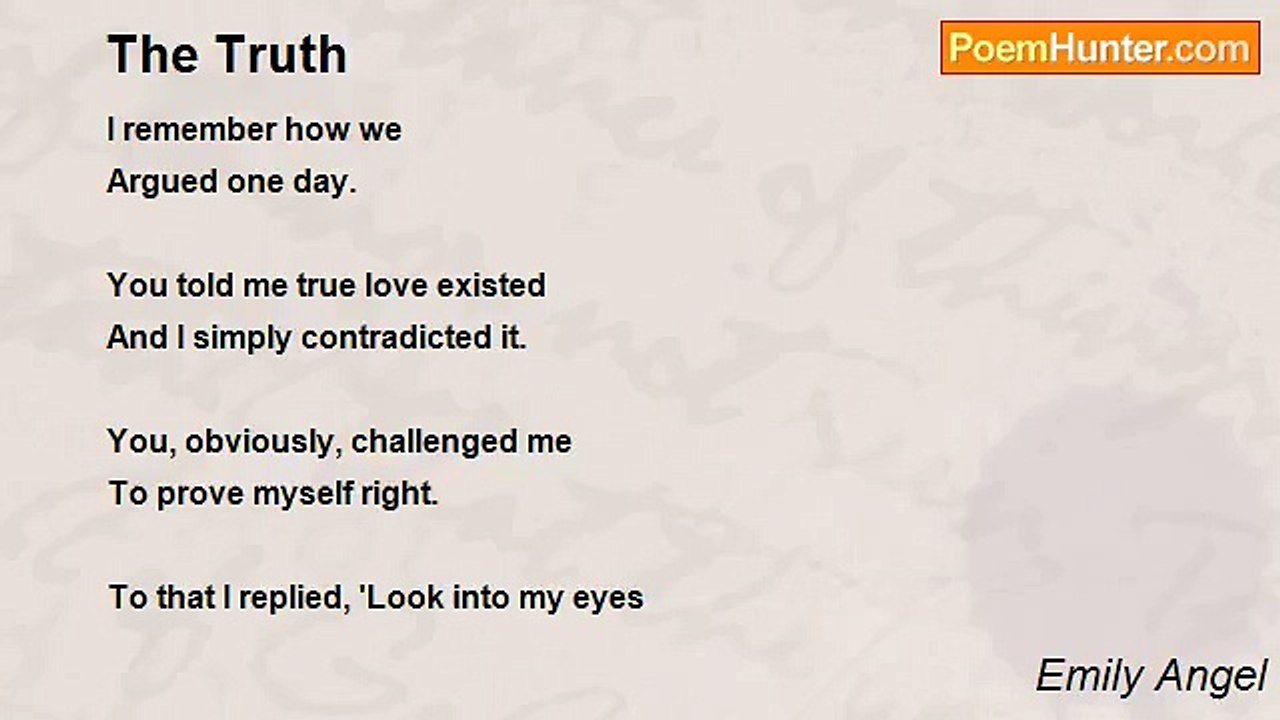 Emily Angel - The Truth