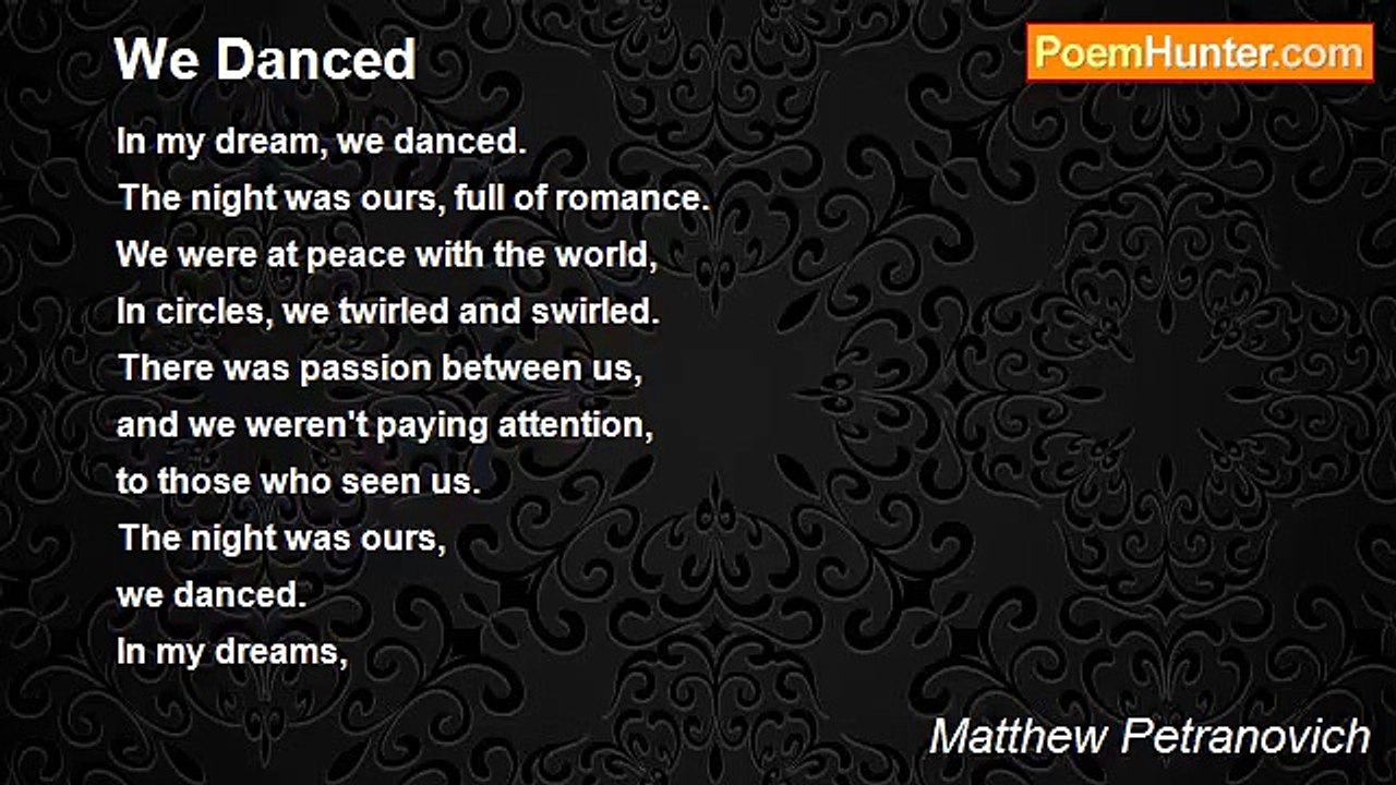 Matthew Petranovich - We Danced