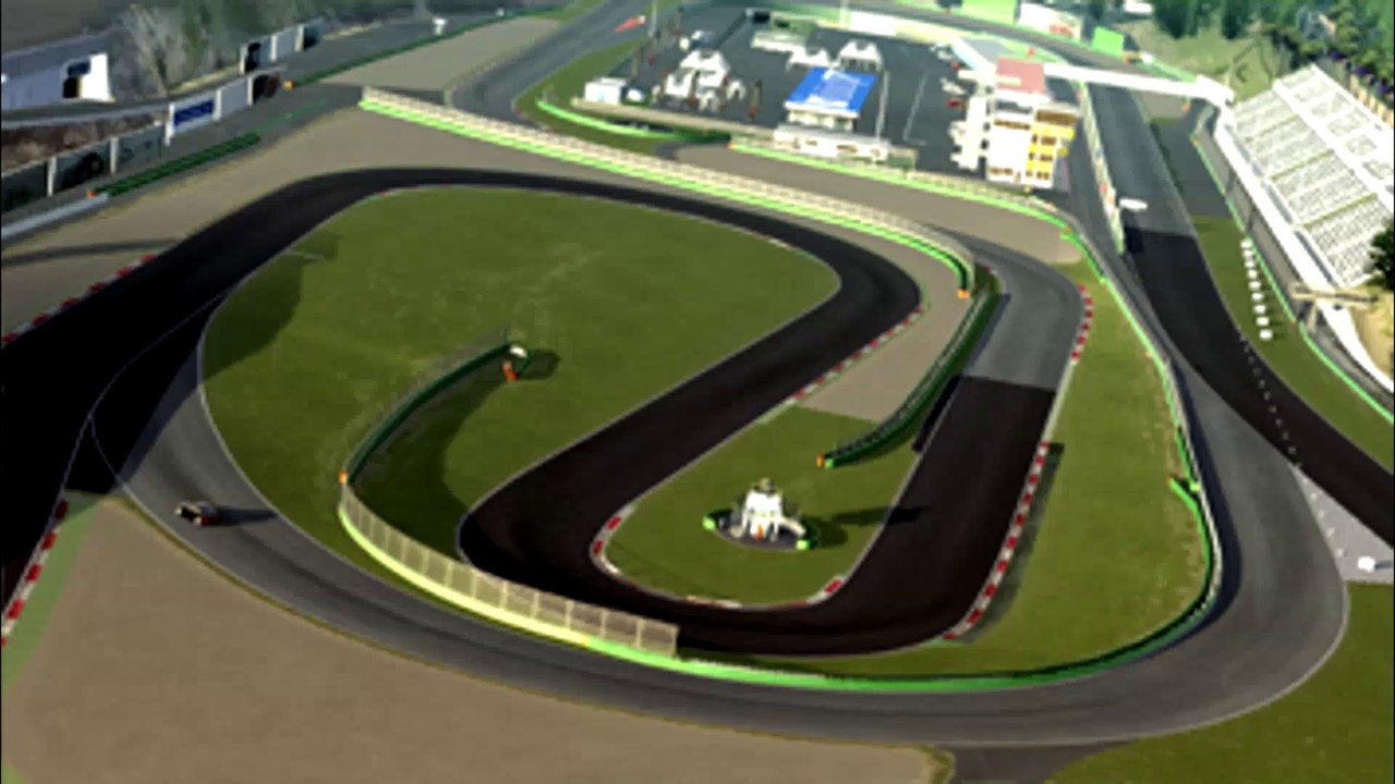 Tour de piste à Vallenluga Club en Fiat 500 Abarth sur Assetto Corsa