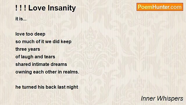Inner Whispers - ! ! ! Love Insanity