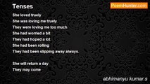 abhimanyu kumar.s - Tenses