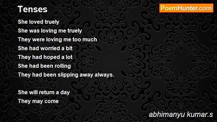 abhimanyu kumar.s - Tenses