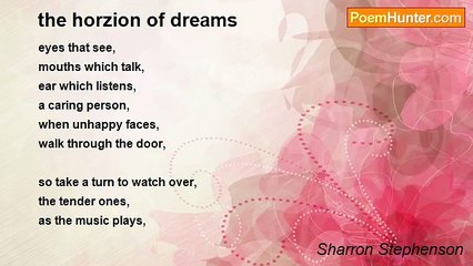 Sharron Stephenson - the horzion of dreams