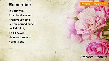 Stefanie Fontker - Remember