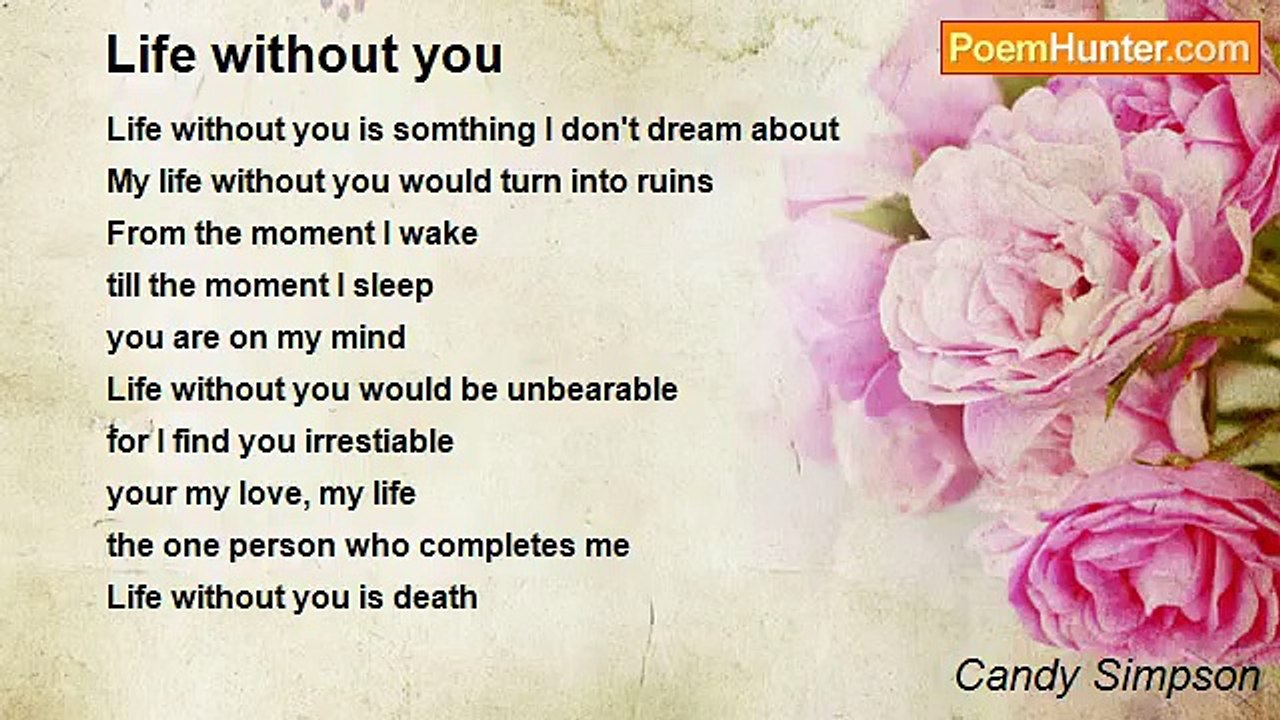 Candy Simpson - Life without you