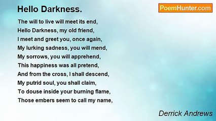 Derrick Andrews - Hello Darkness.