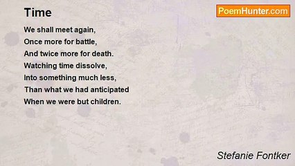 Stefanie Fontker - Time