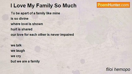 filoi hemopo - I Love My Family So Much
