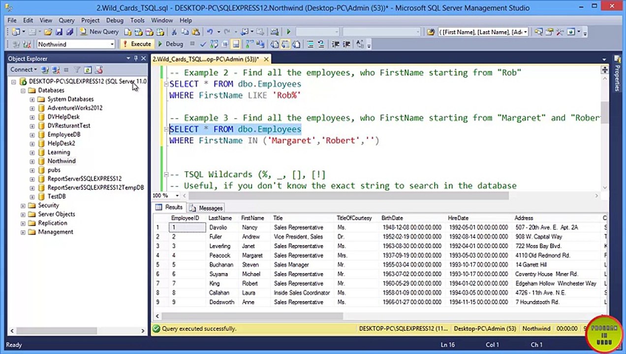 SQL Server Tutorial Video Training in Urdu & Hindi - All Online Free_2