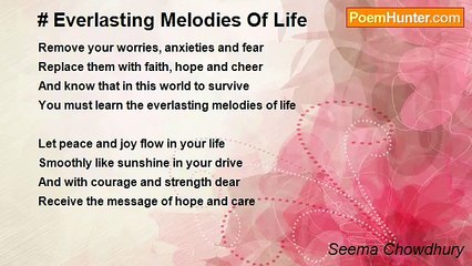 Seema Chowdhury - Everlasting Melodies Of Life and Living