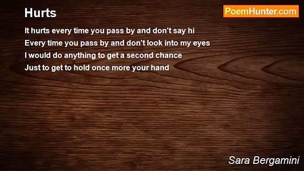 Sara Bergamini - Hurts