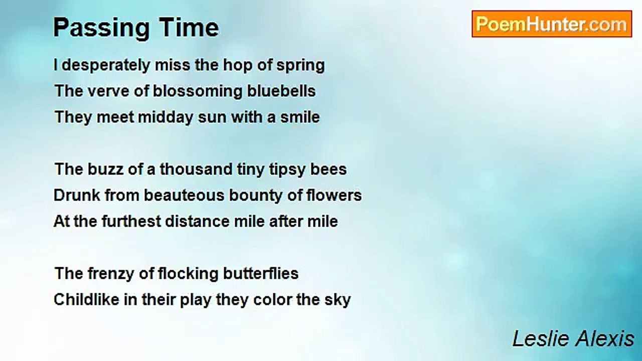 Leslie Alexis - Passing Time