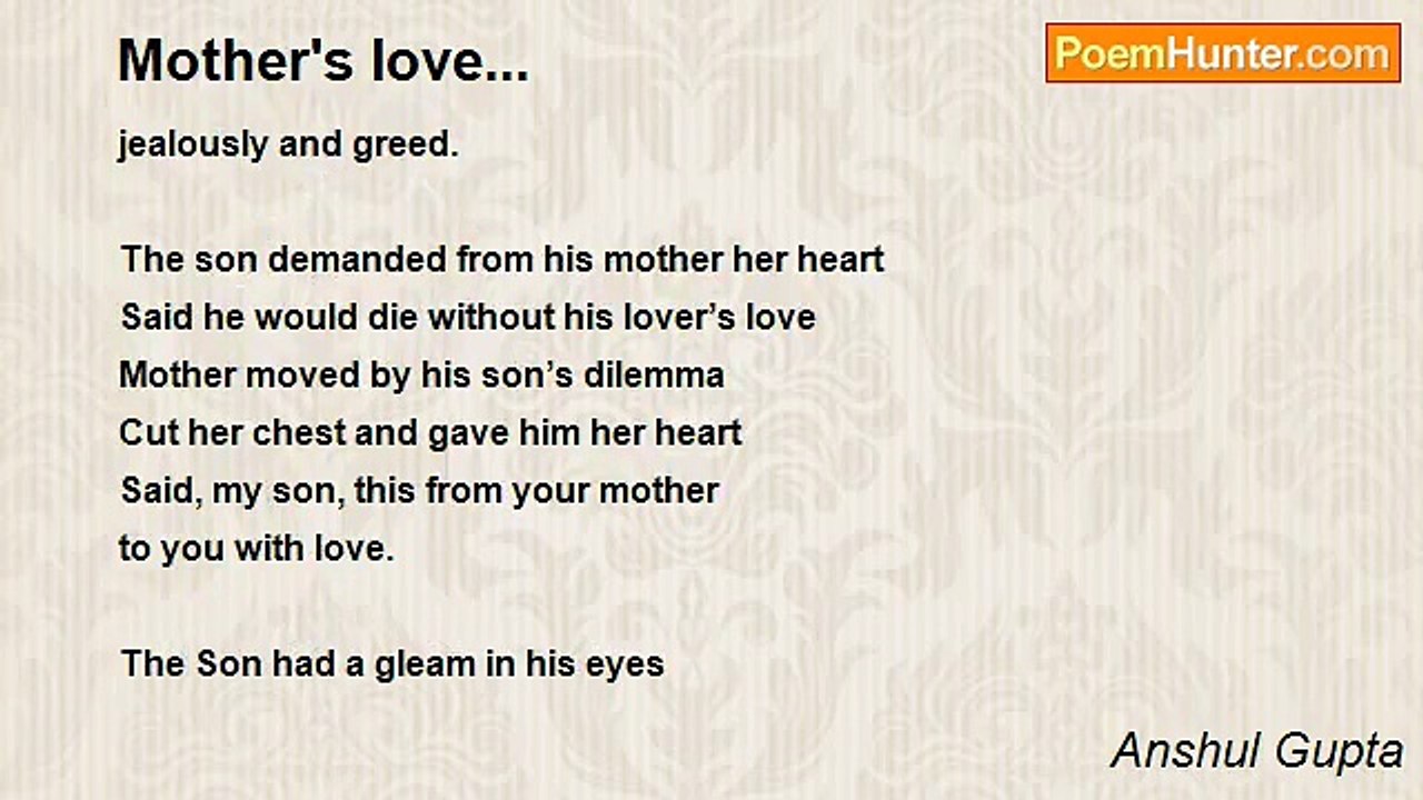 Anshul Gupta - Mother's love...