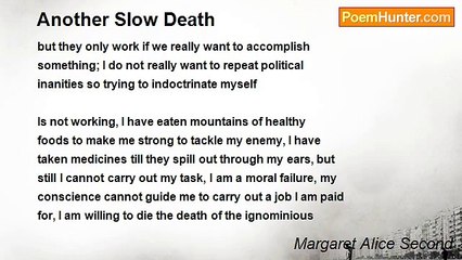 Margaret Alice Second - Another Slow Death
