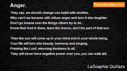 LaSoaphia QuXazs - Anger.