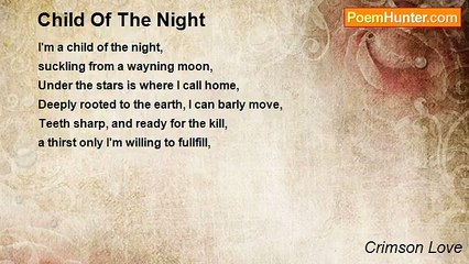 Crimson Love - Child Of The Night