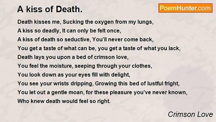 Crimson Love - A kiss of Death.