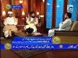 Mufti Muhammed Ibraheem qadri In Aalim Online with Aamir Liaquat On Geo Tv -